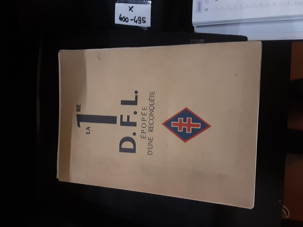 LIVRE ANCIEN LA 1ERE D.F.L