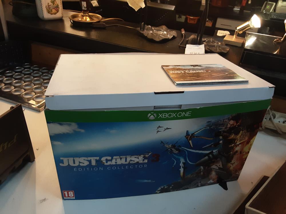 COFFRET JUST CAUSE 3 EDITION COLLECTOR