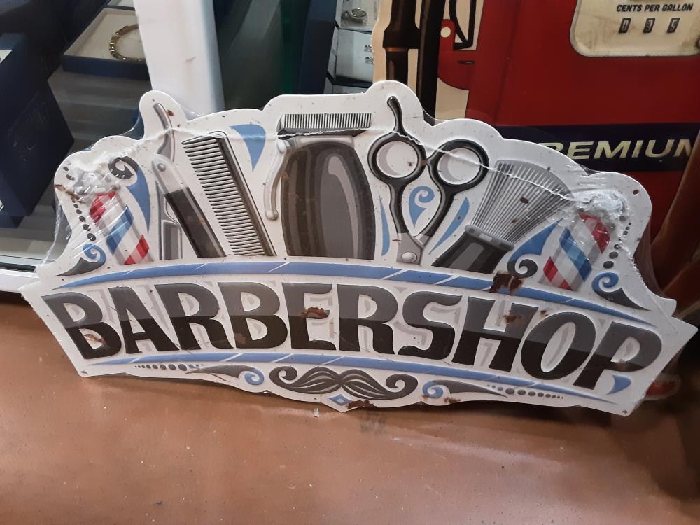 PLAQUE BARBER SHOP