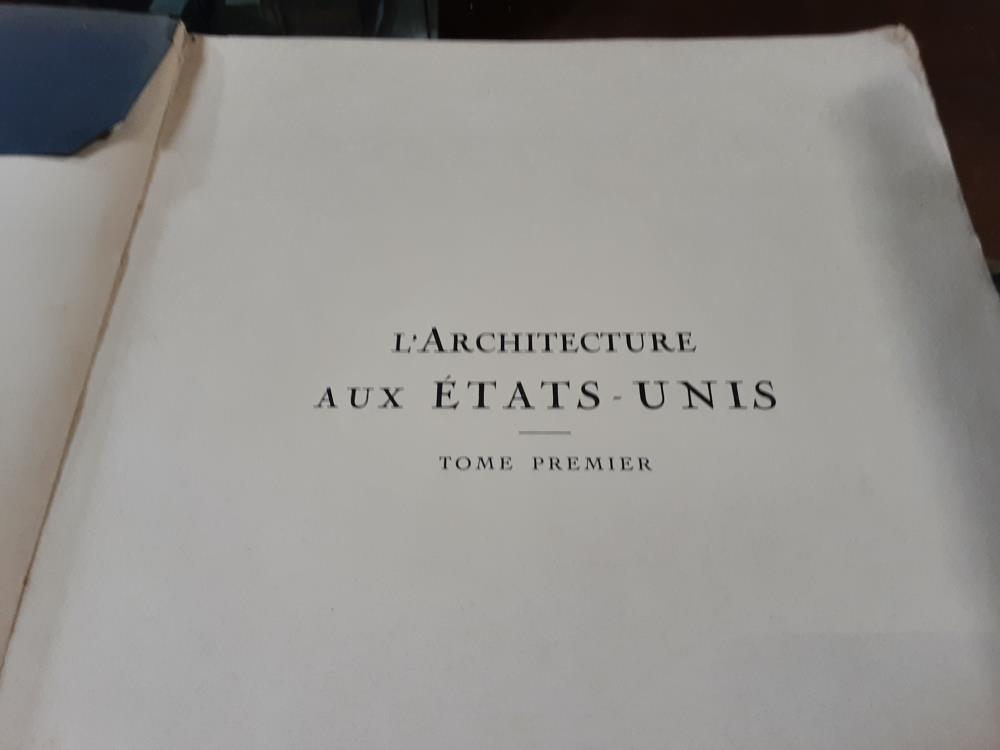 LIVRE ARCHITECTURE ETATS UNIS