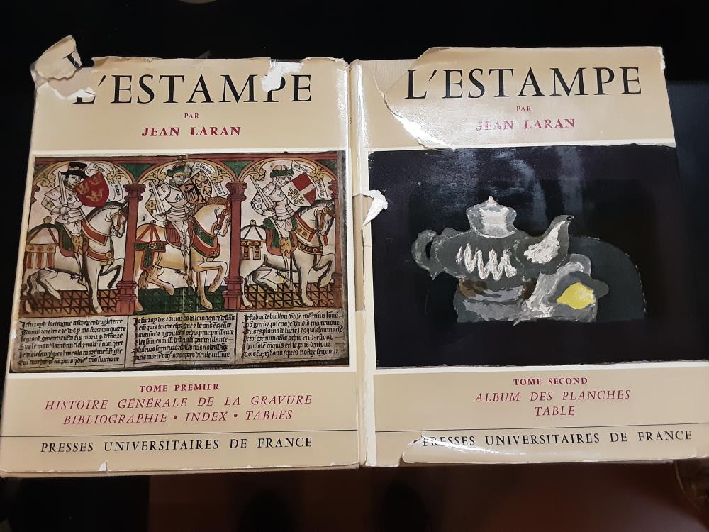 L'ESTAMPE PAR JEAN LARAN (2 VOLUMES)