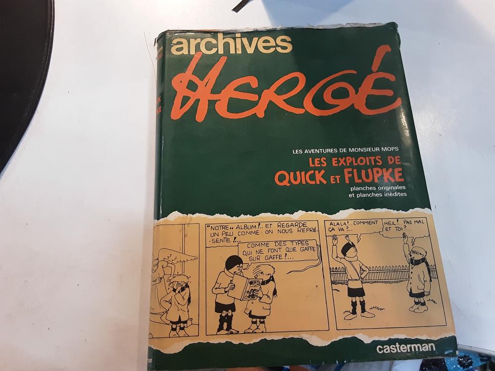 ARCHIVES D'HERGÉ