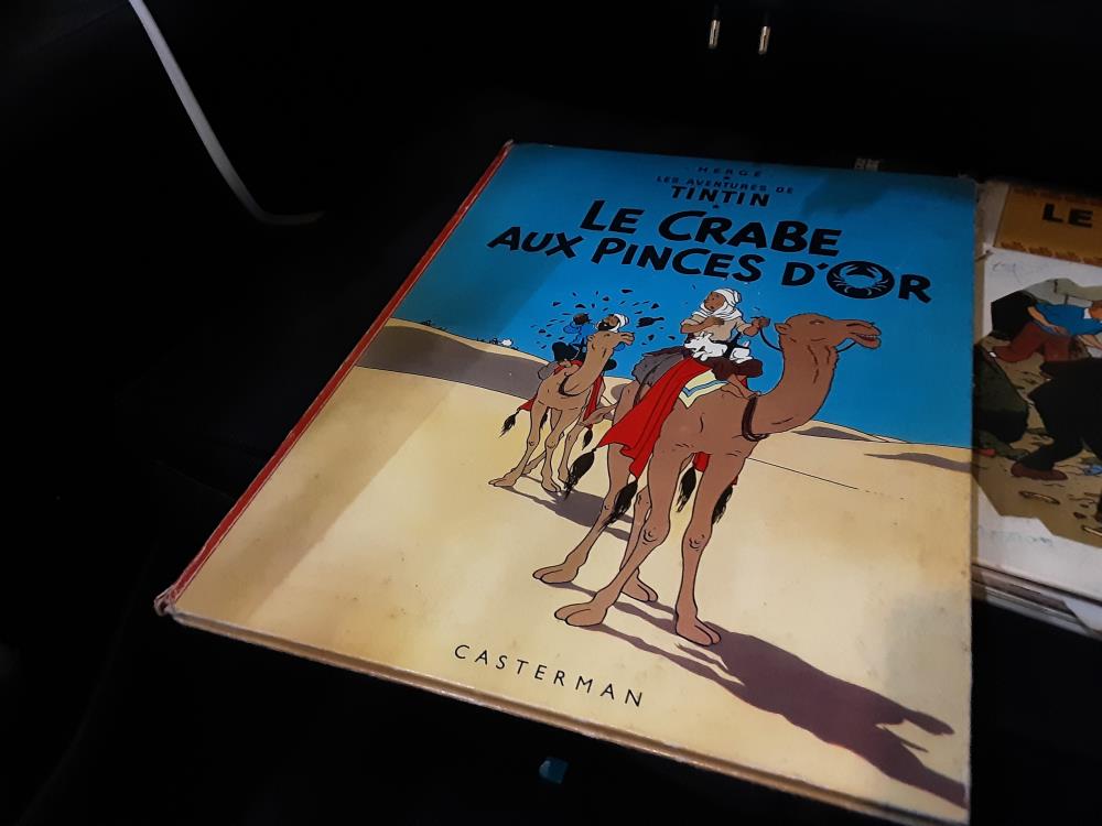 TINTIN LE CRABE AUX PINCES D’OR 