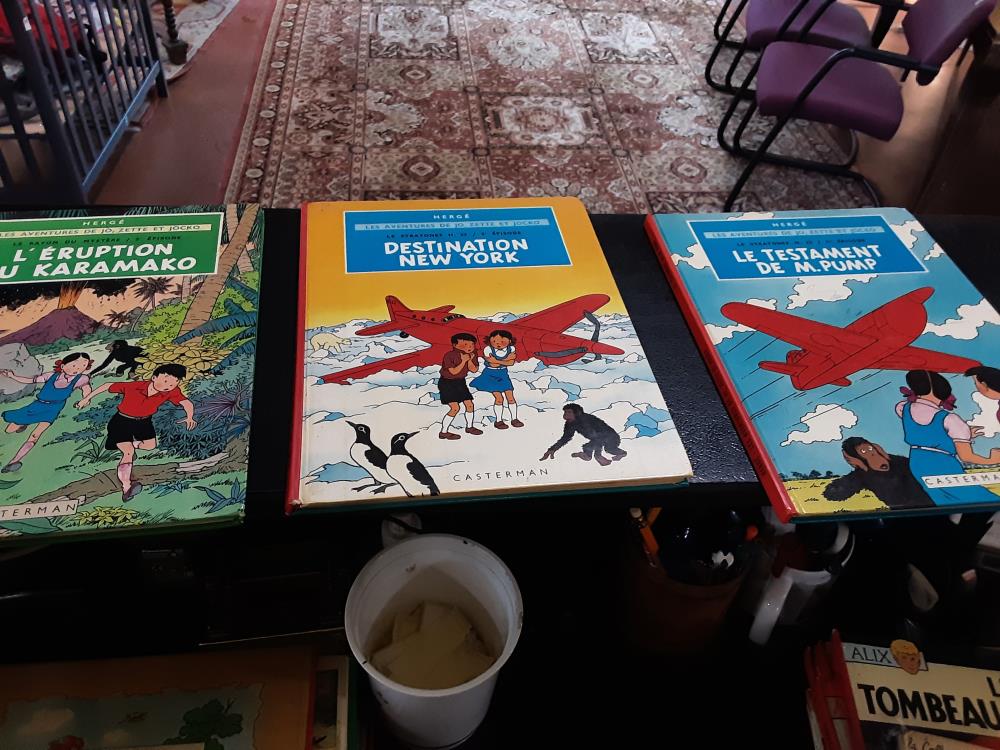 HERGÉ JO’ZETTE ET JOCKO 