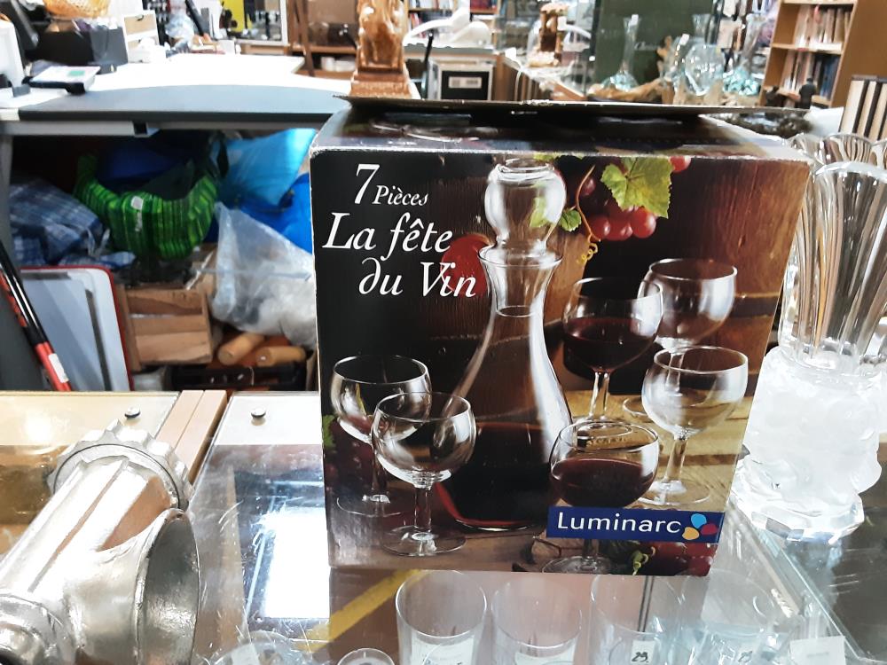 CARAFE A VIN +VERRE