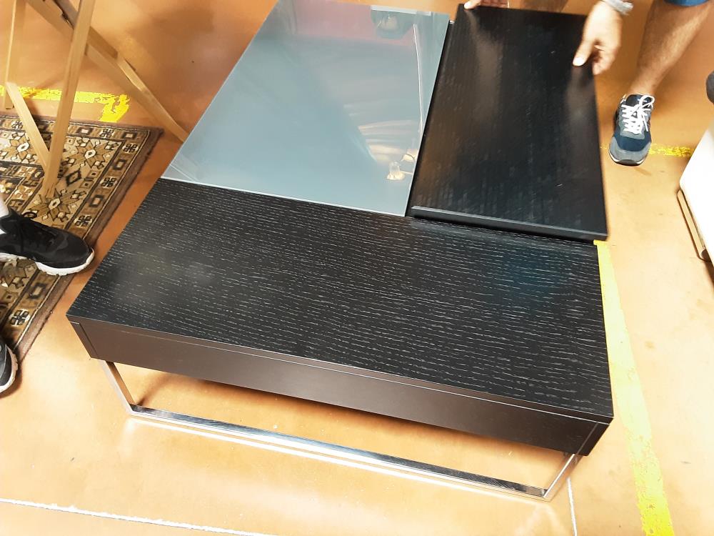 TABLE BASSE NOIR