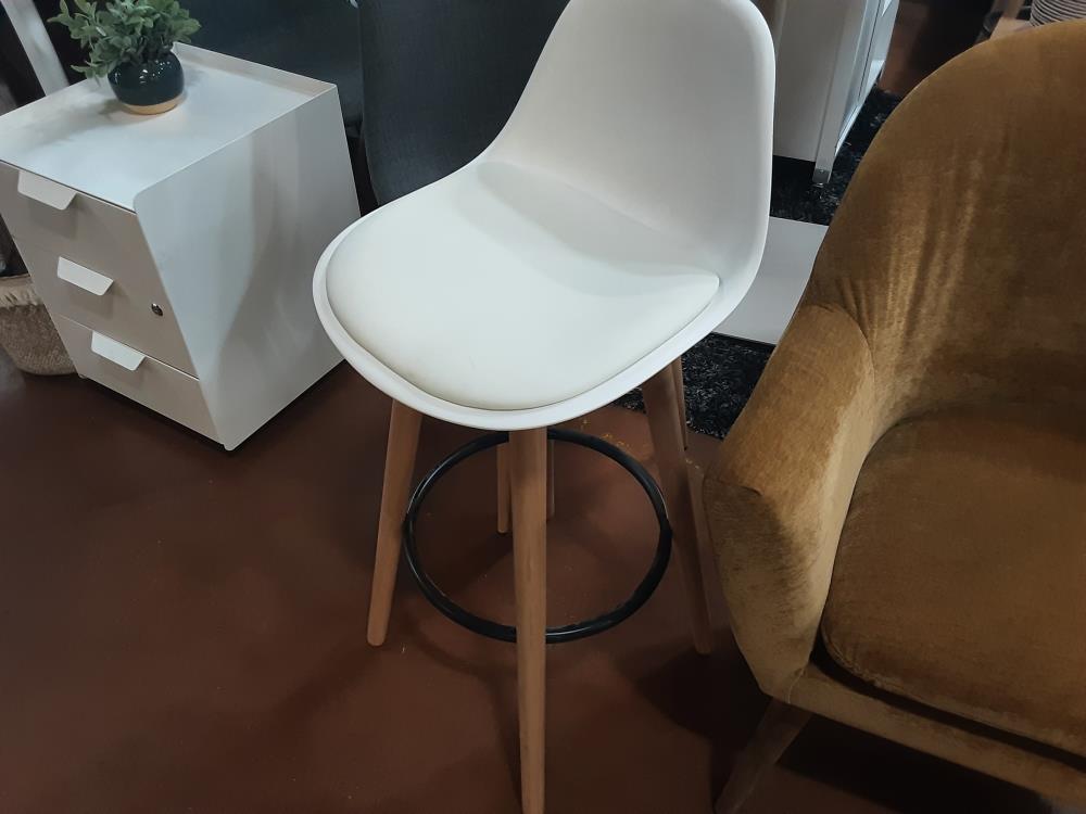 TABOURET BLANC