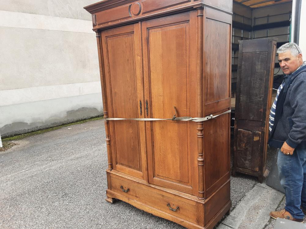 ARMOIRE 2P 1T + CLEF