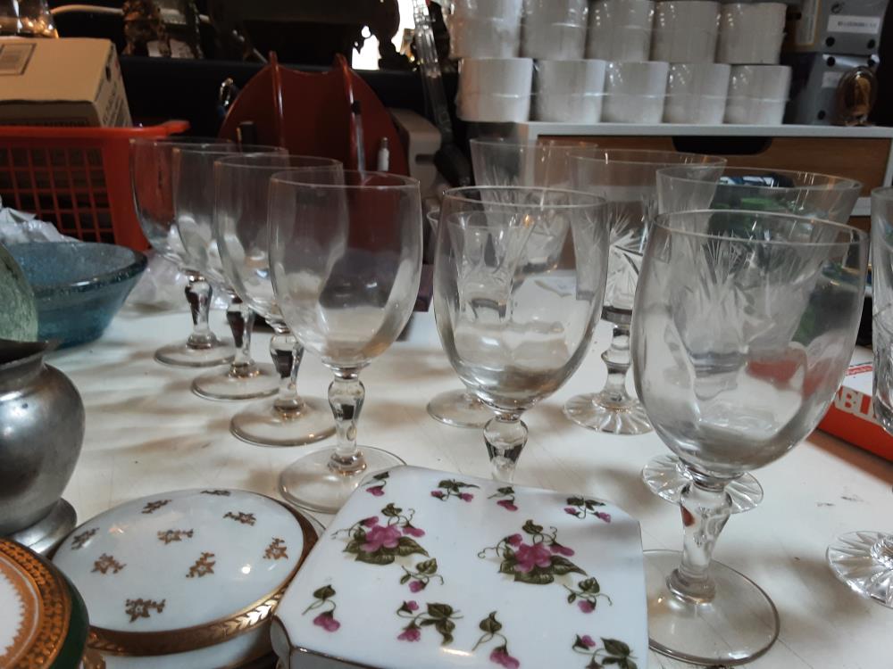 LOT DE 6 VERRES 