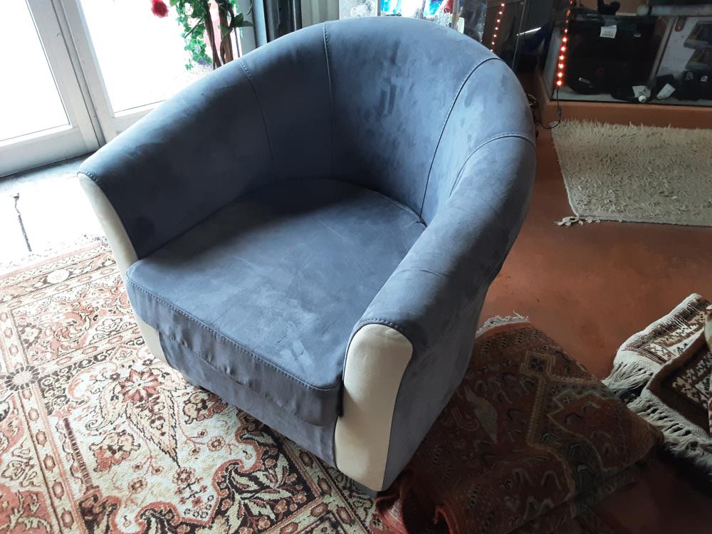 FAUTEUIL CLUB GRIS