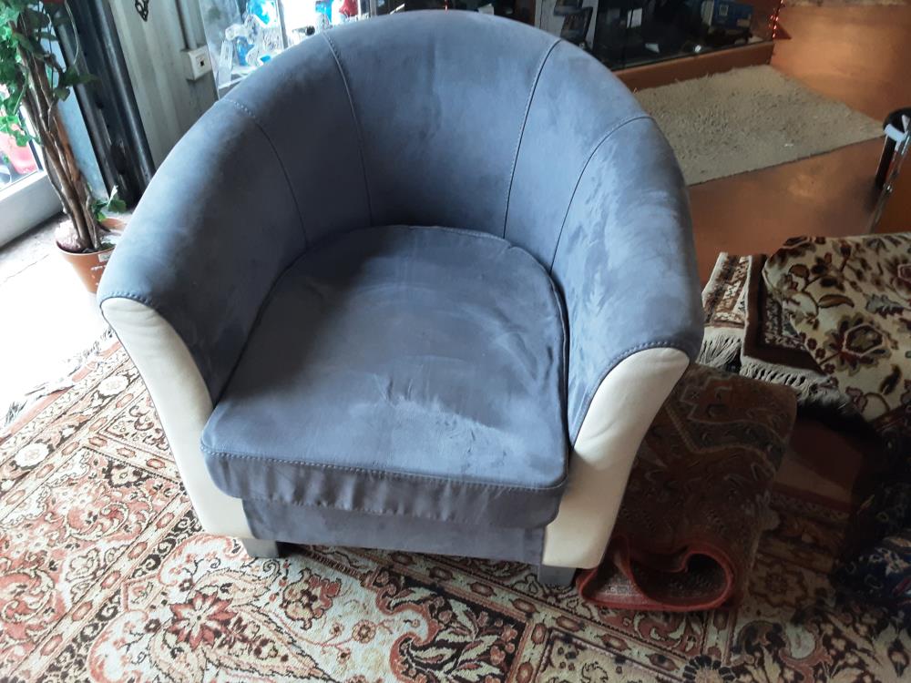 FAUTEUIL CLUB GRIS 