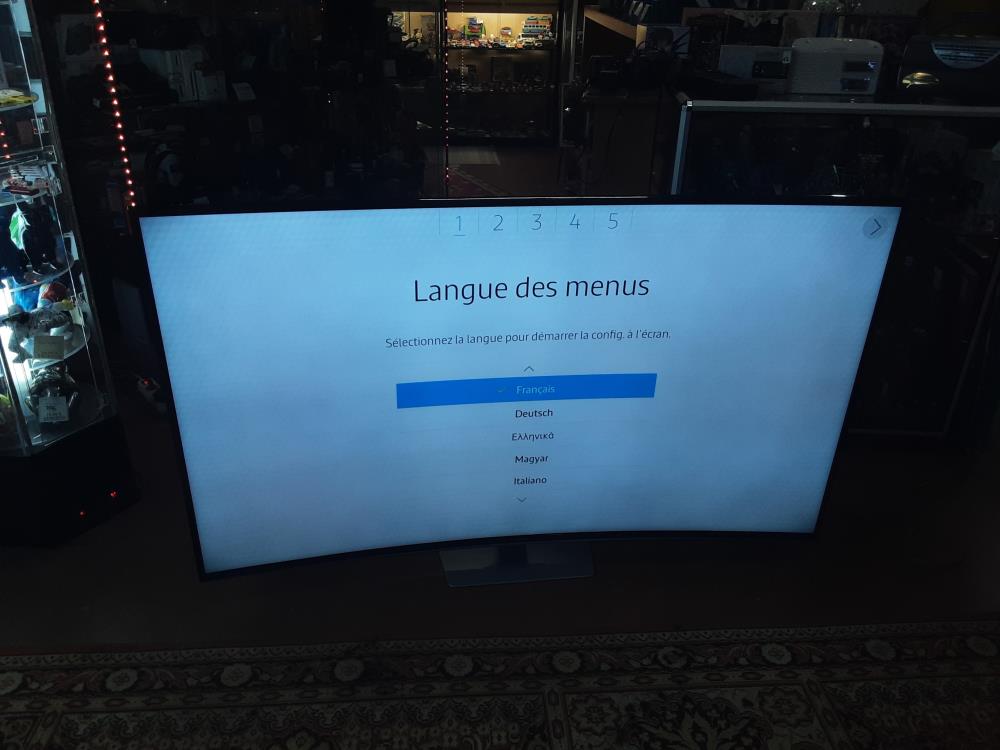 TELEVISION INCURVÉ SAMSUNG UE65JU6500KXXU + TEL