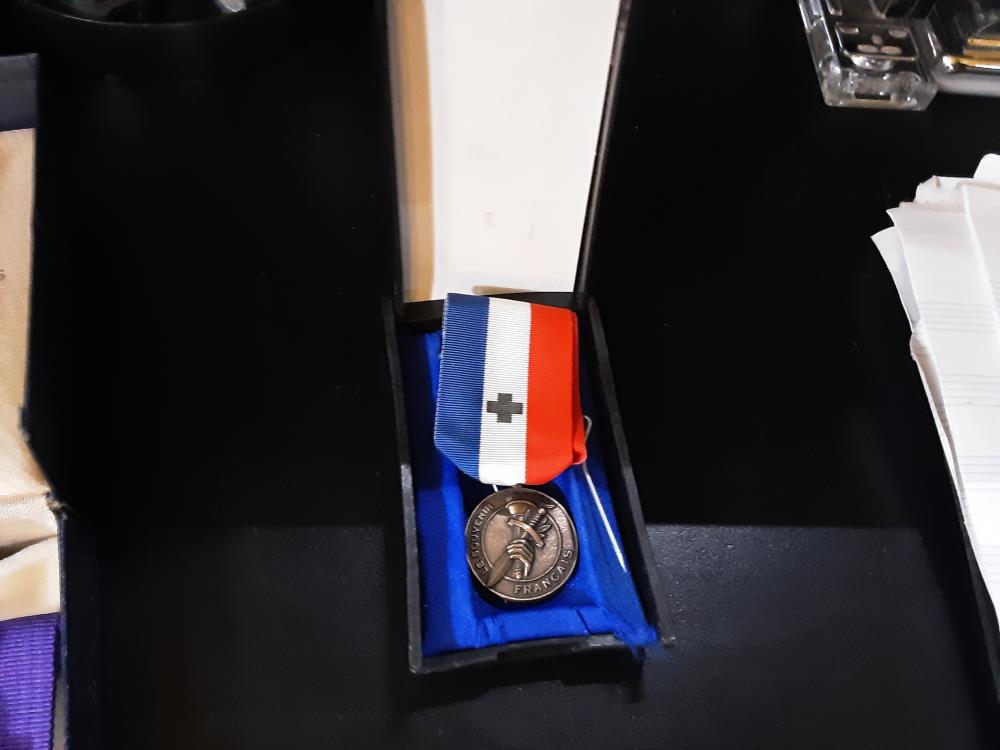 MEDAILLE SOUVENIR FRANÇAIS 