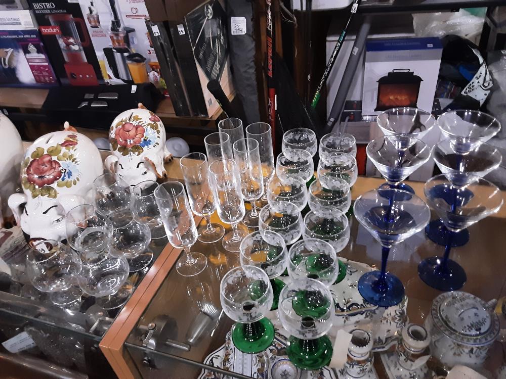 LOT DE VERRES