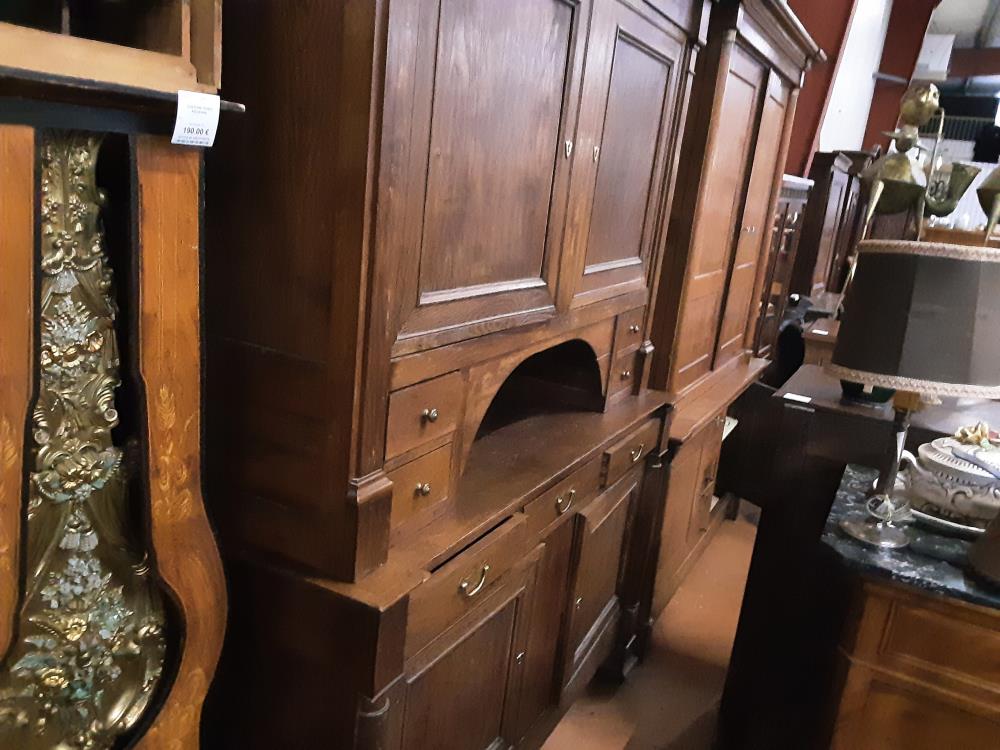 BUFFET 2 CORPS CHENE 7T 4P CHENE +CLÉ