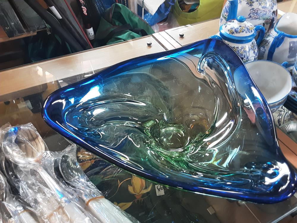COUPE VERRE BLEU