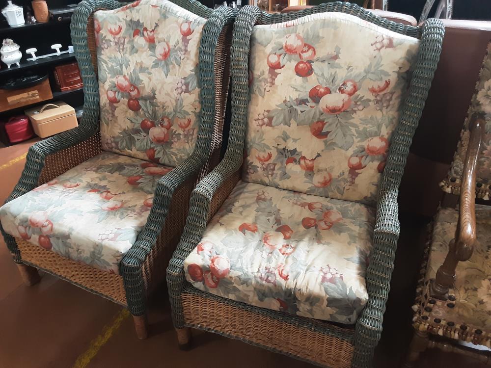 FAUTEUIL ROTIN 