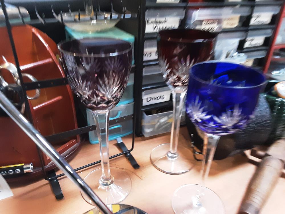 VERRES COLORÉS 
