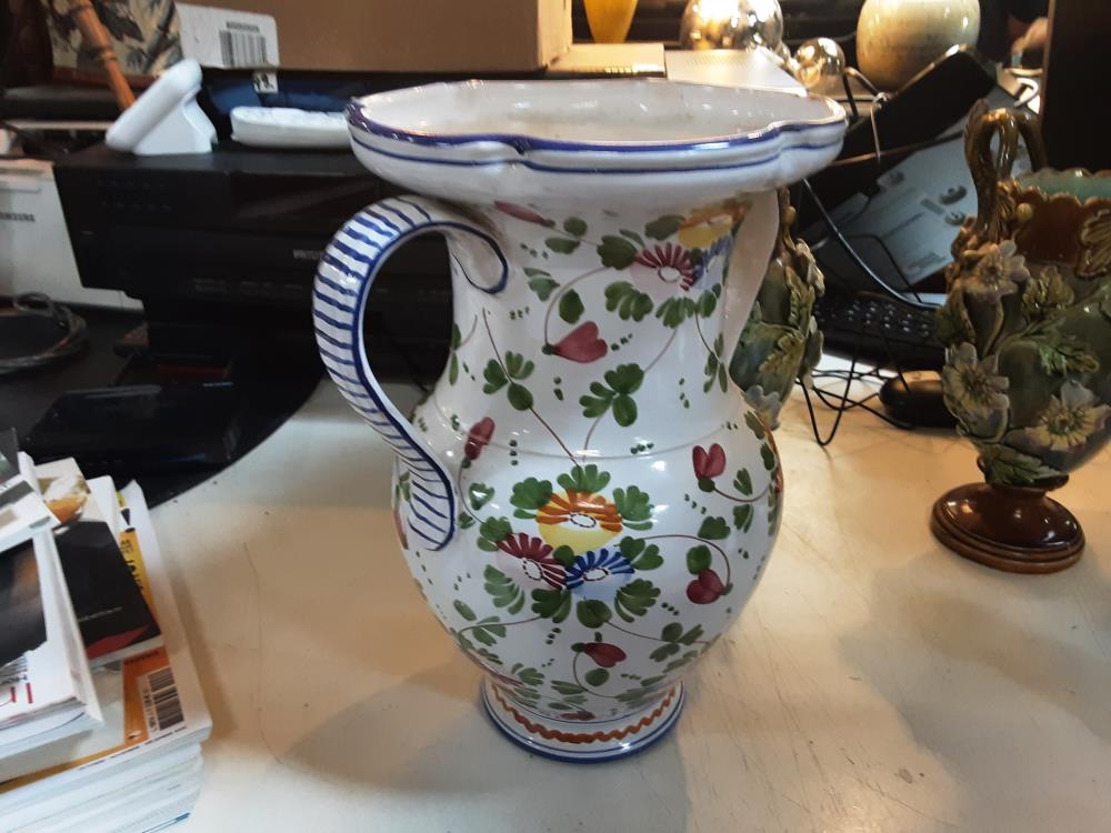 VASE 2 ANSCE FLEURS