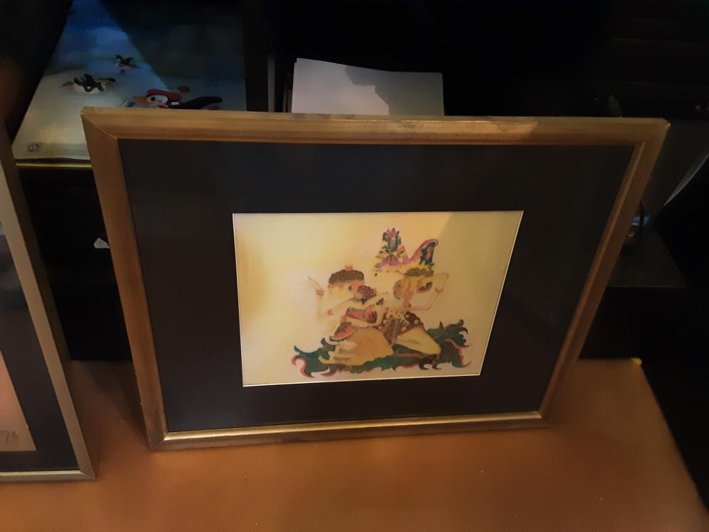 PEINTURE SUR SOIE
