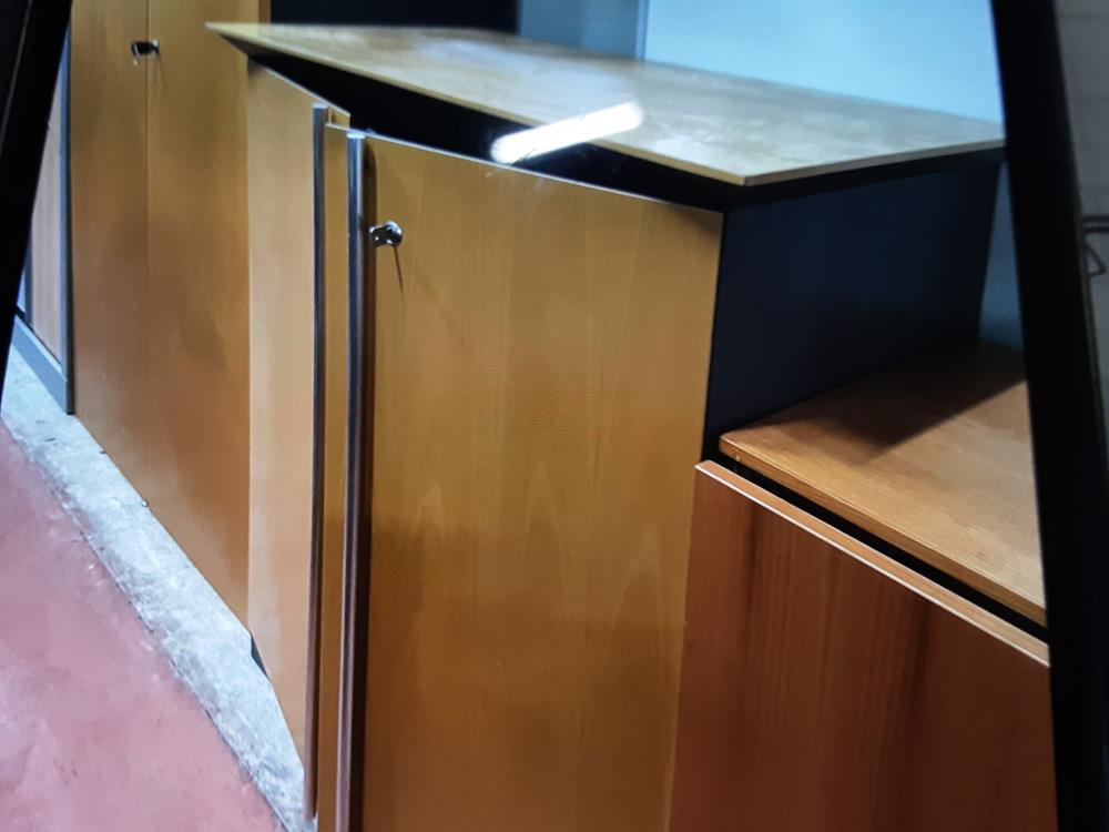 MEUBLE DE BUREAU 2P 1PL 