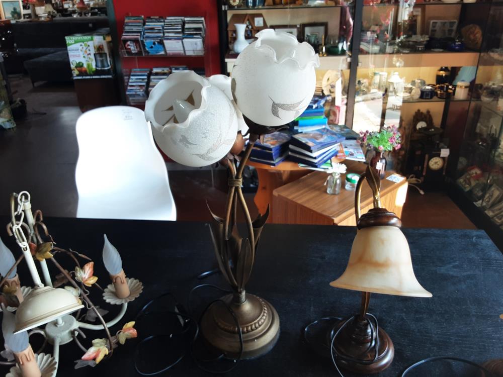 LAMPE TULIPE 3 FEUX
