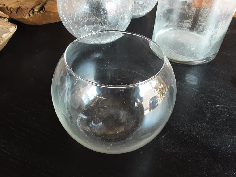 VASE VERRE GLOBE