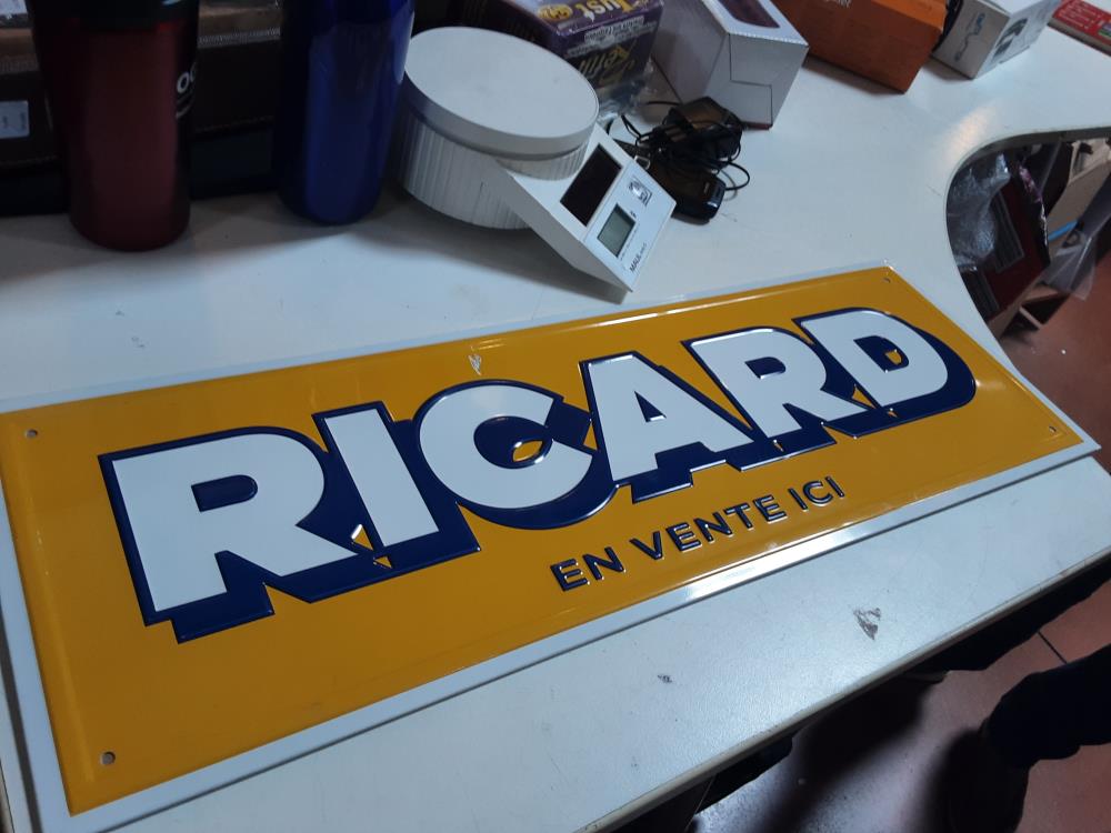 PLAQUE RICARD