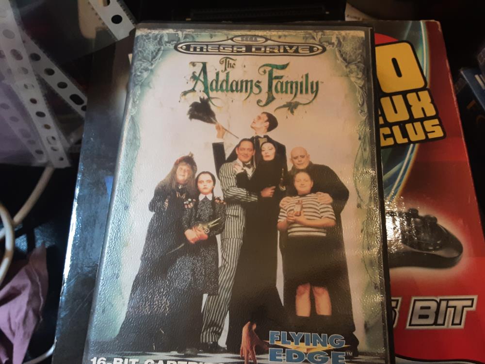 JEUX MEGA DRIVE LA FAMILLE ADAMS 
