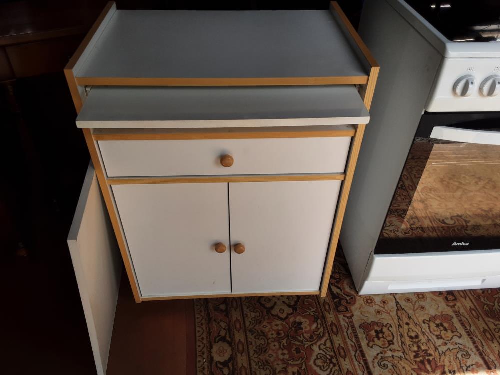 MEUBLE MICRO-ONDE 1T 2P