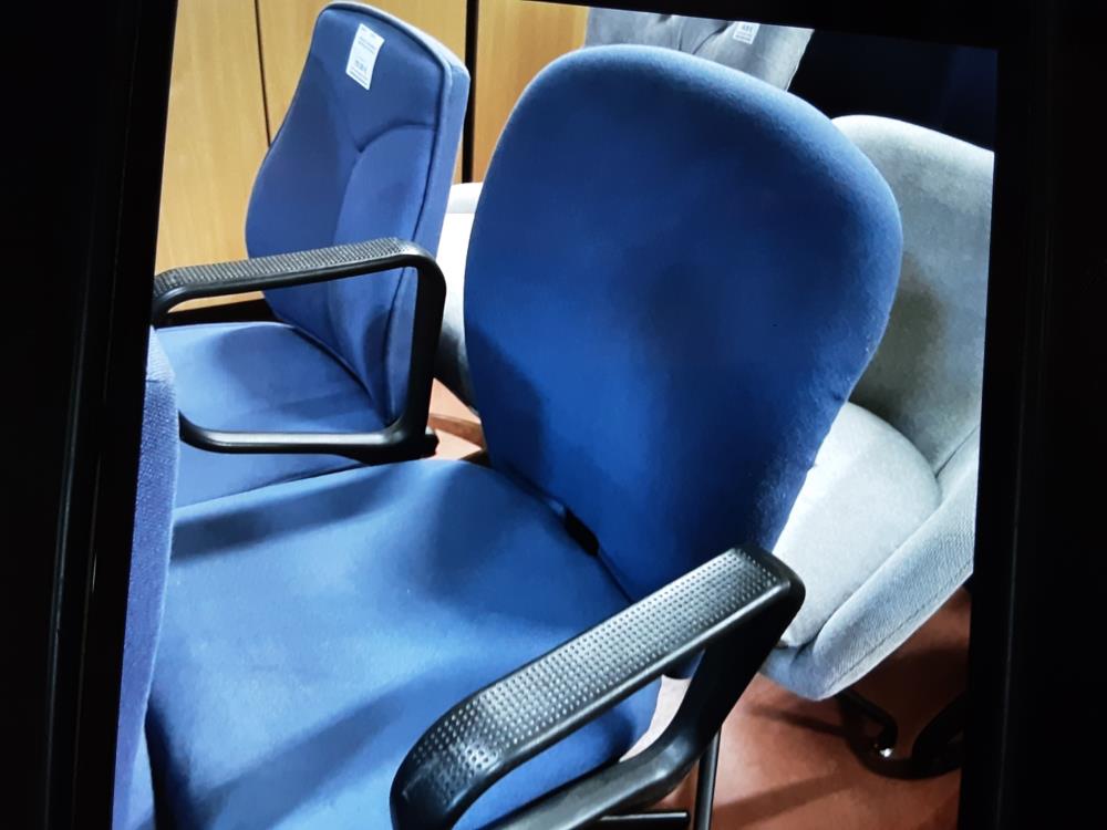 FAUTERUIL DE BUREAU BLEU
