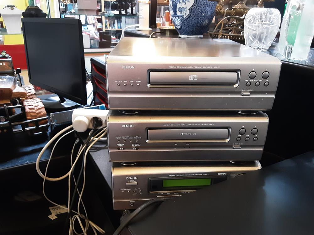 CHAINE HIFI DENON GRIS