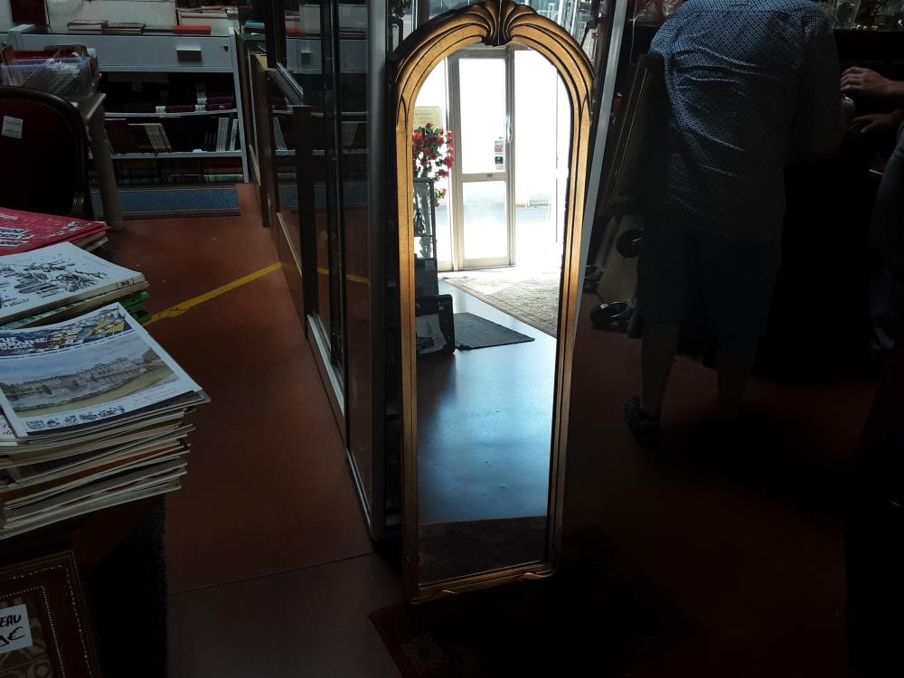 MIROIR DORE 