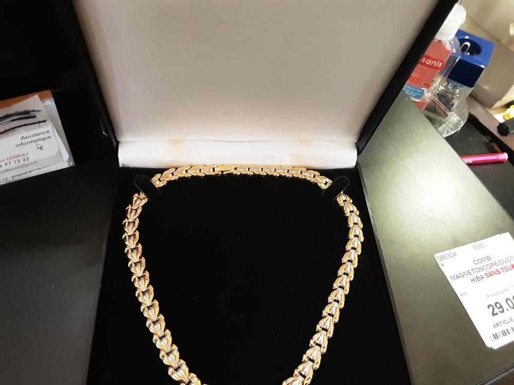 COLLIER ACIER INOXYDABLE 
