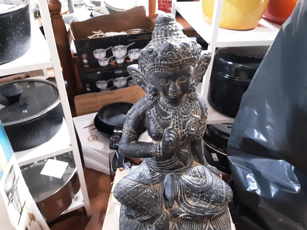 SEATED DEWI TARA 35CM