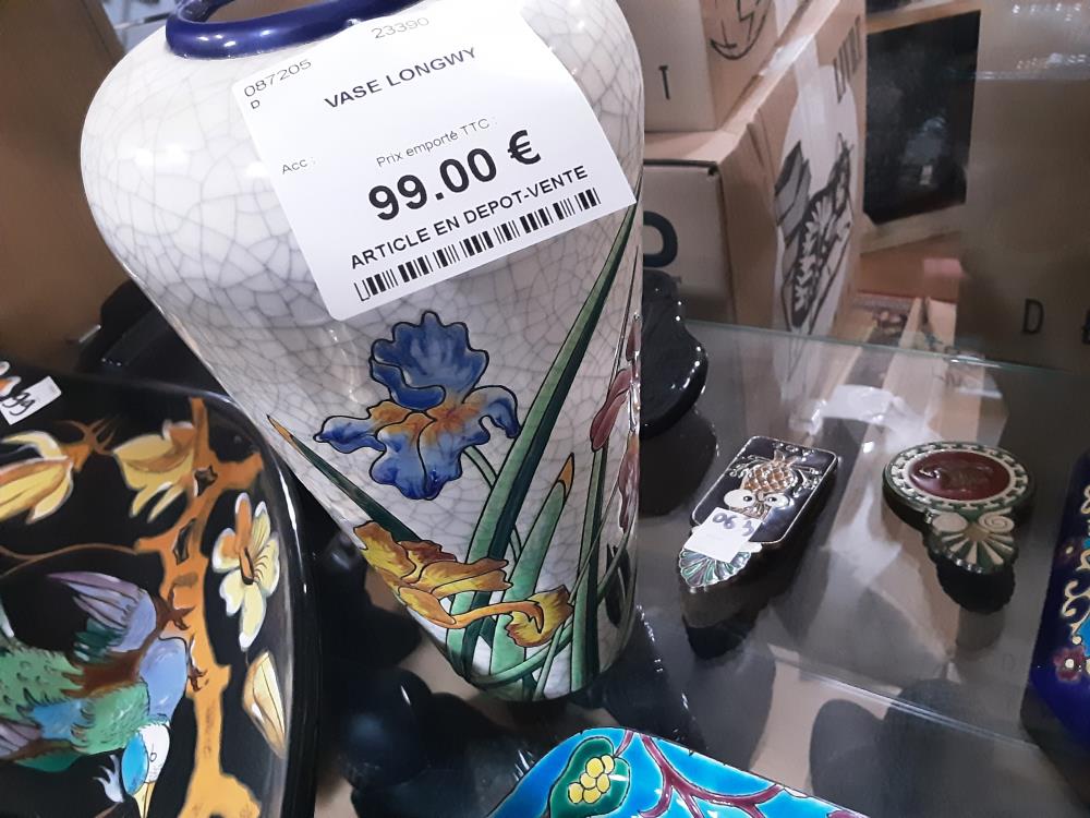 VASE LONGWY