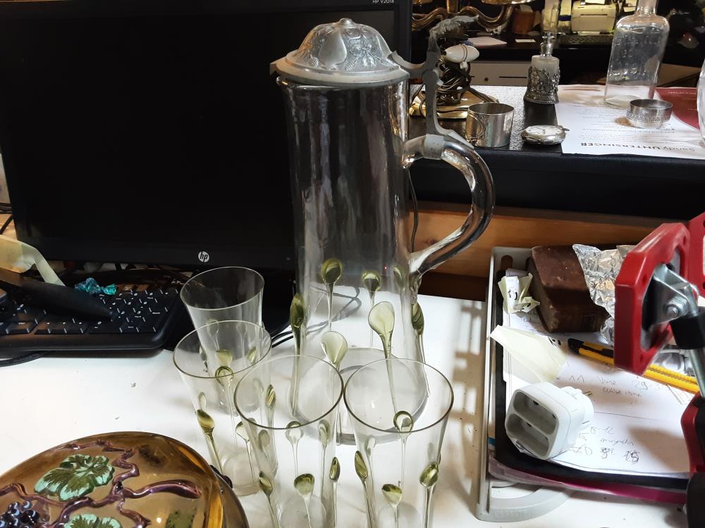 SERVICE GOUTTES VETTES ART NOUVEAU