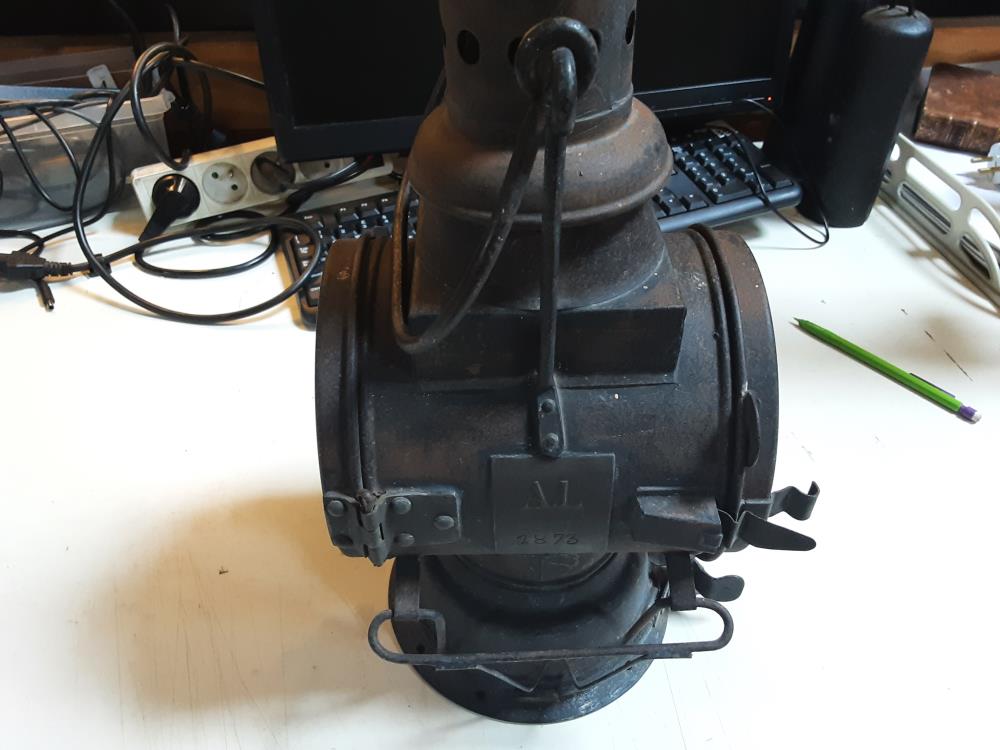 LAMPE CHEMINOT ANCIENNE 