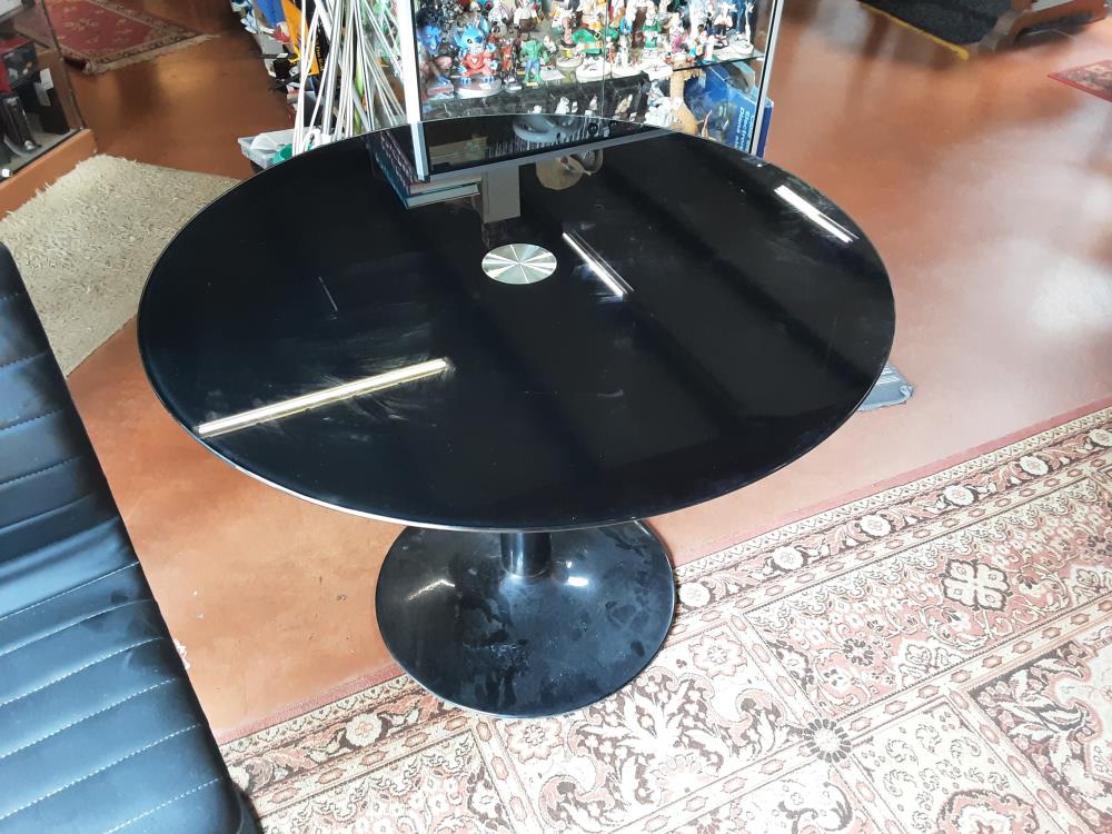 TABLE RONDE VERRE