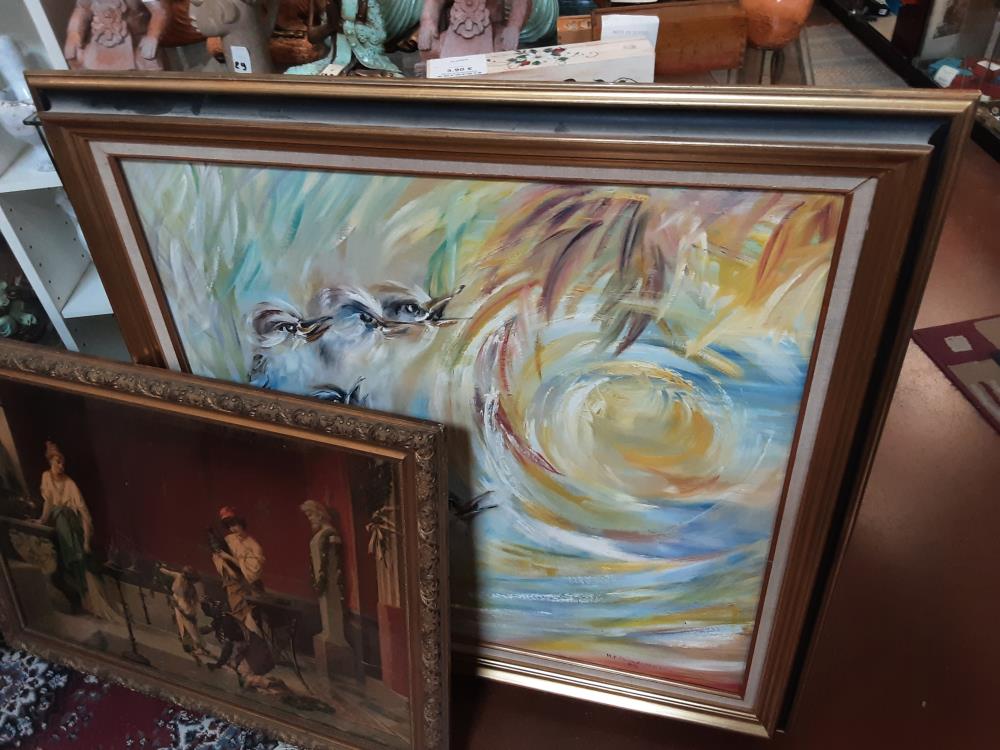 PEINTURE OISEAU GM