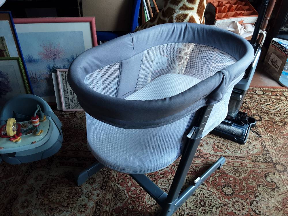 LIT BEBE GRIS PIED RELEVABLE
