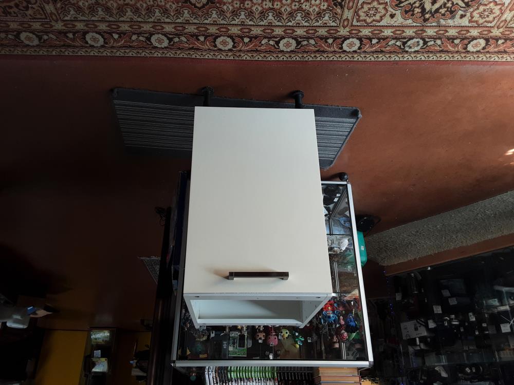 MEUBLE CUISINE BAS LAQUÉ BLANC