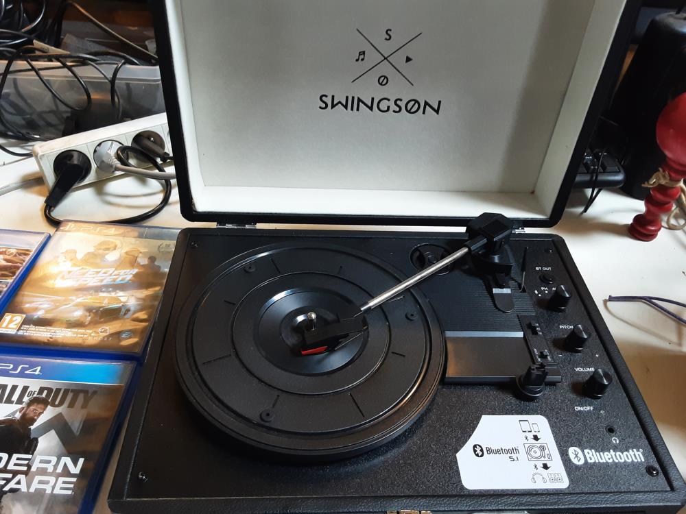 PLATINE VINYLE SWINGSON 