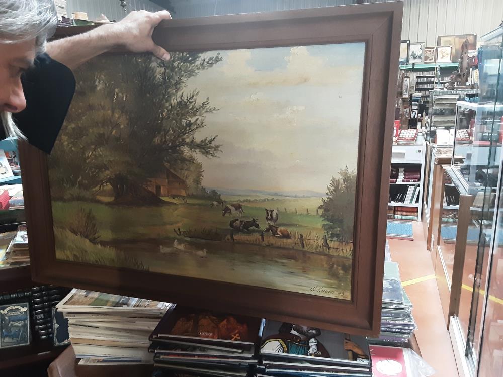 TABLEAU VACHES SIGNÉ NETTERMANN3