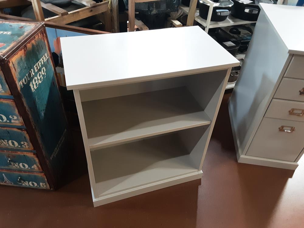 ETAGERE BASSE GRISE