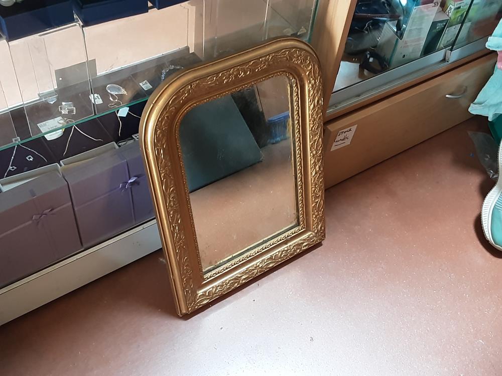 MIROIR DORE