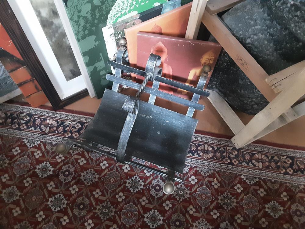 PORTE BUCHES METALLIQUE 