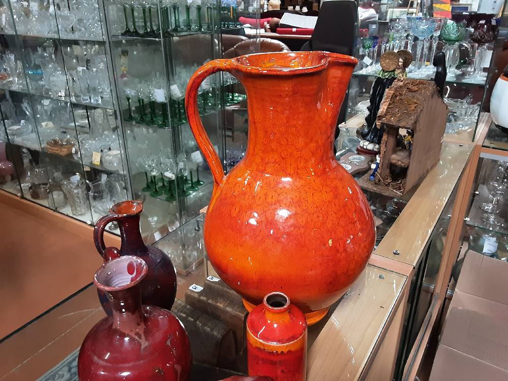 PICHET EMAILLE ORANGE L. JOUVE