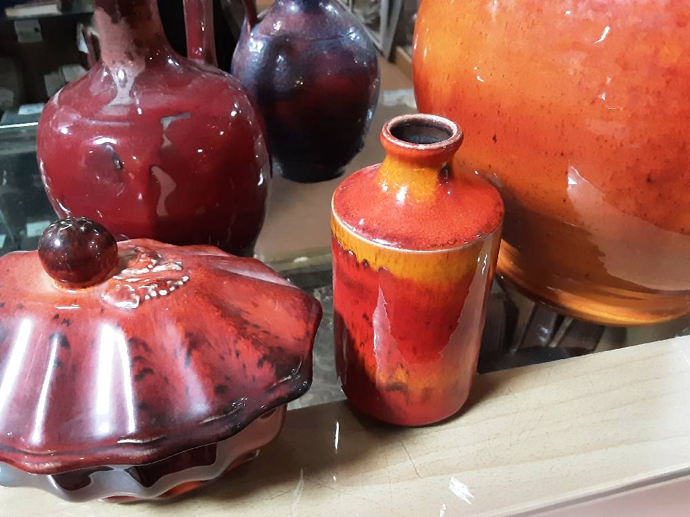 VASE ORANGE PM