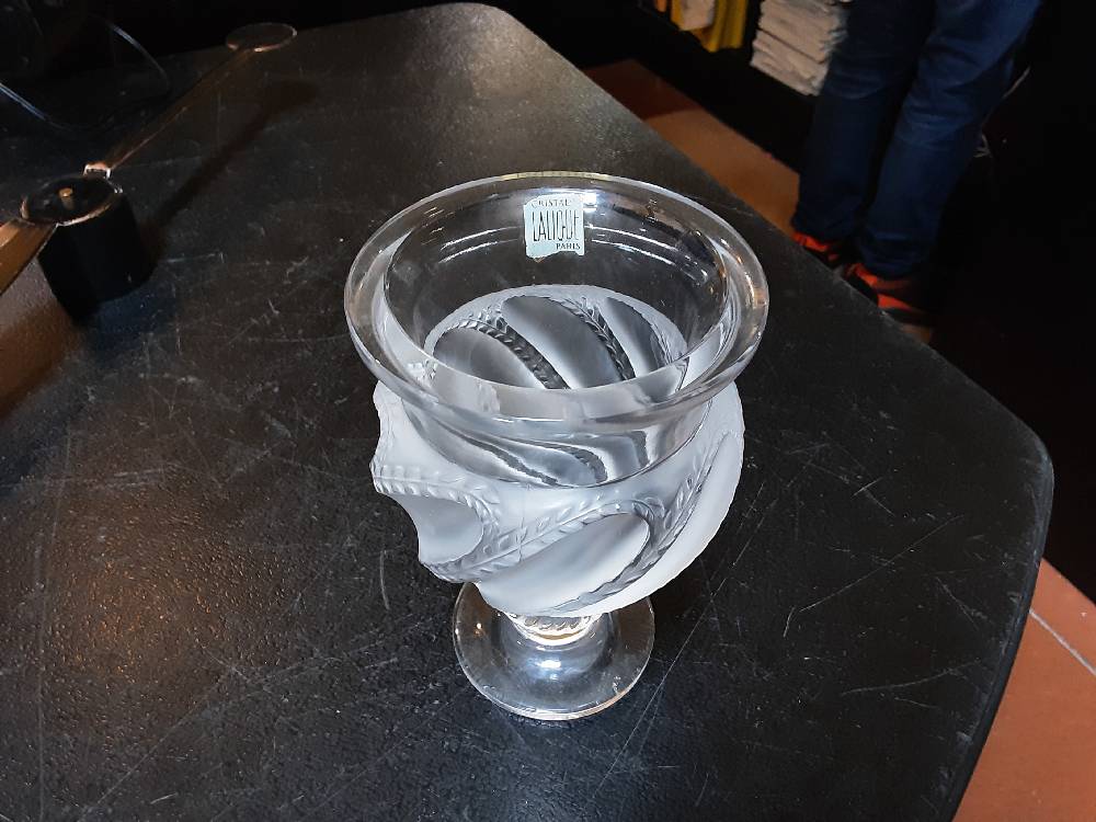 VASE CRISTAL LALIQUE 